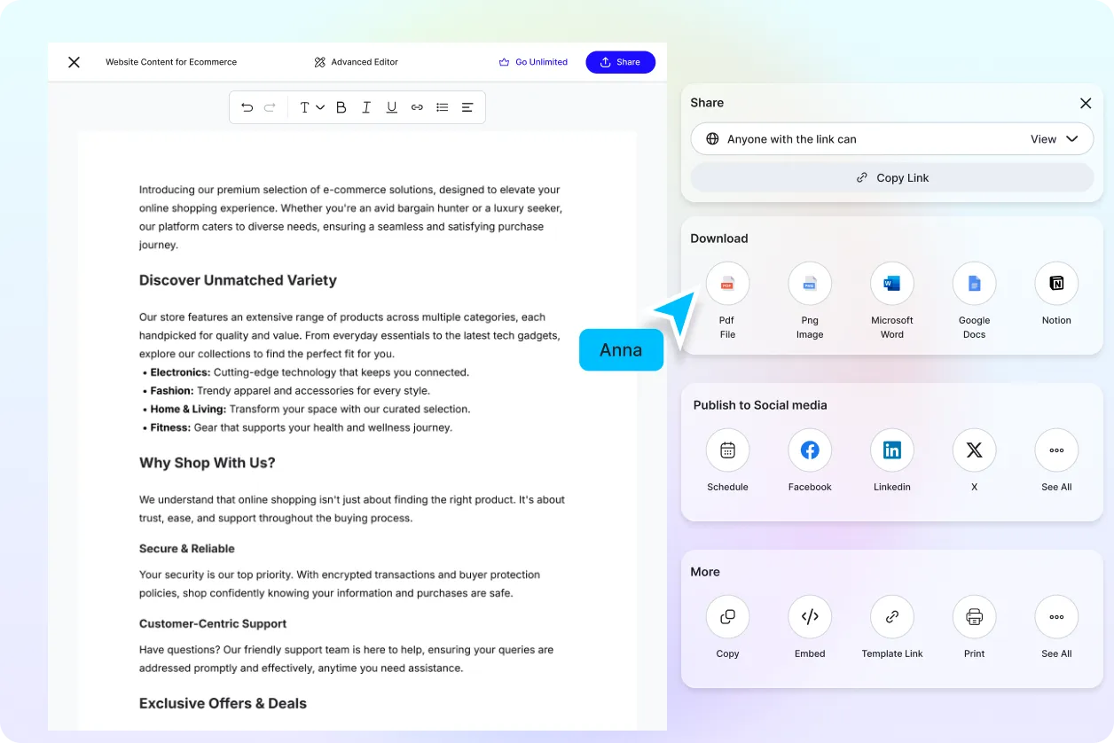 Free AI Website Content Generator, Online Website Copy Maker Tool